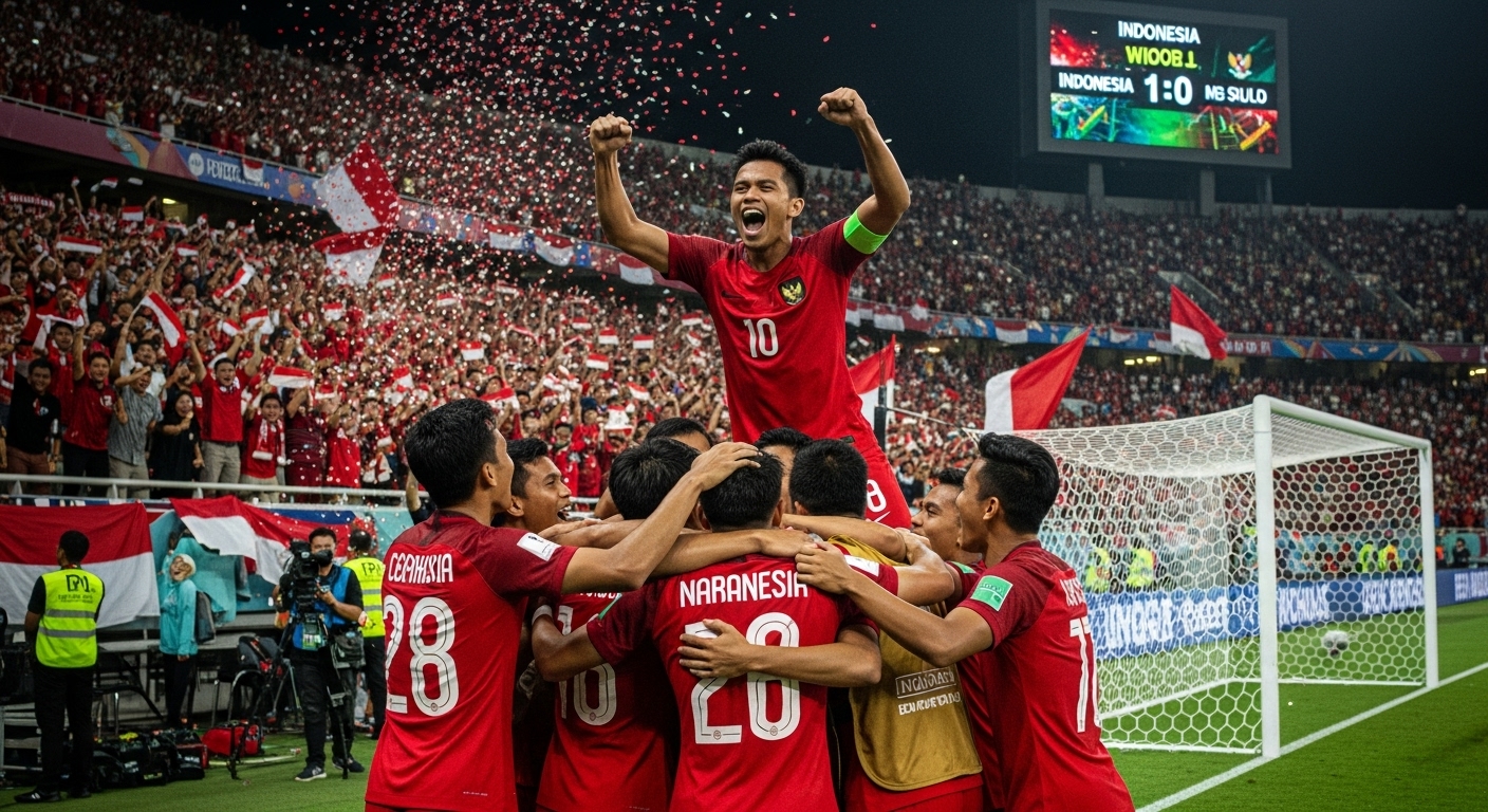 Timnas Indonesia Raih Kemenangan Dramatis 3-2 Atas Thailand di Kualifikasi Piala Dunia 2026